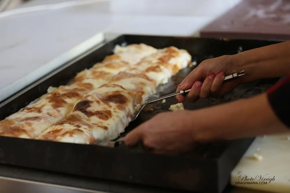 Frisch gebackener hausgemachter Strudel